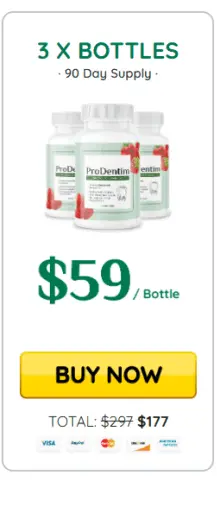 Prodentim 3 bottles